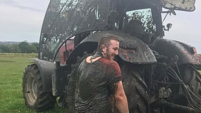 Pics: Tractor cab destroyed in slurry tanker mishap