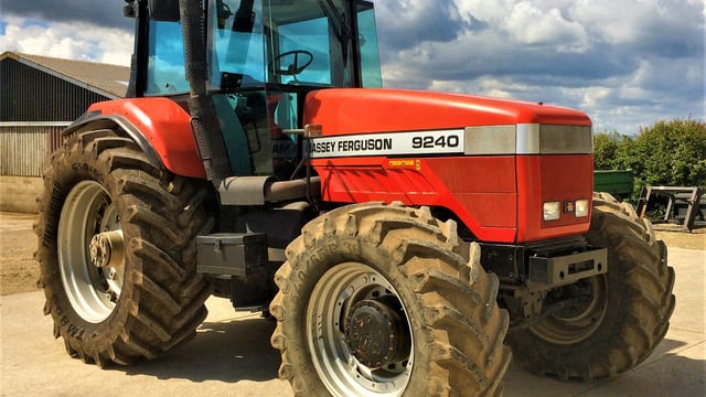 Pics and prices: Eye-catching tractors steal the show at UK auction