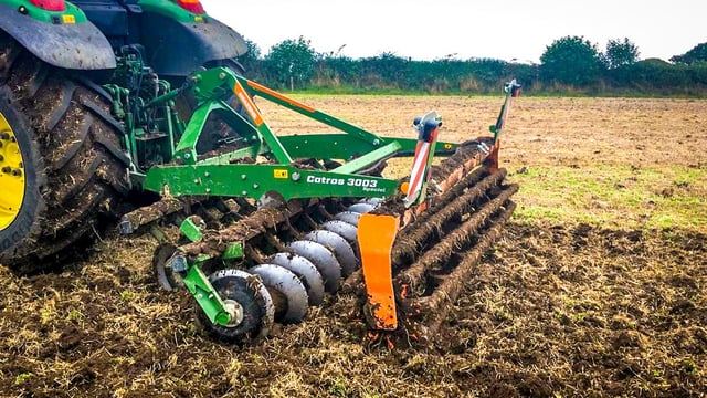 Farmhand: 'Why not go straight into stubble with these new discs?'