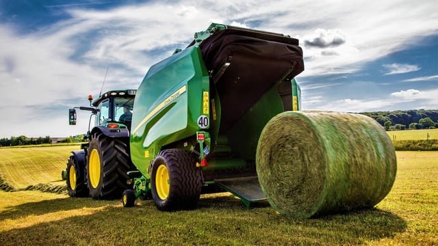 Pics: New round balers from machinery giant John Deere