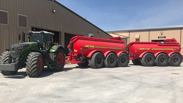 Hooking up a slurry 'road-train': When one tanker just isn't enough