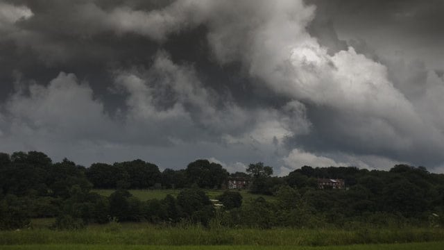 Status Orange weather warning in place for today