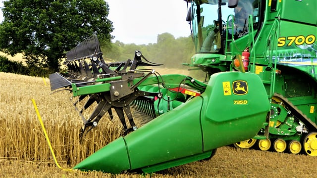 John Deere's 'smart' combine wins 'Grand Prix'