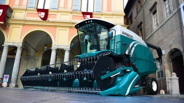 Check out this 'Chinese' combine, with an Italian twist