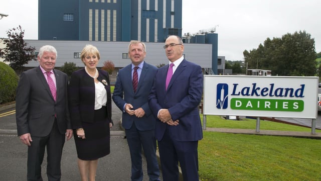 Lakeland Dairies unveils 'one of Europe's largest milk powder plants'