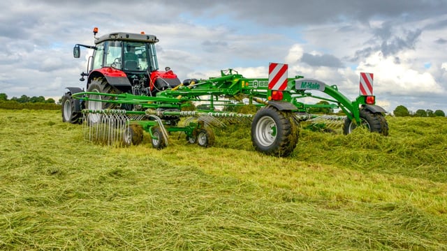 It's official: McHale's new rake touches down...at the 'Ploughing'