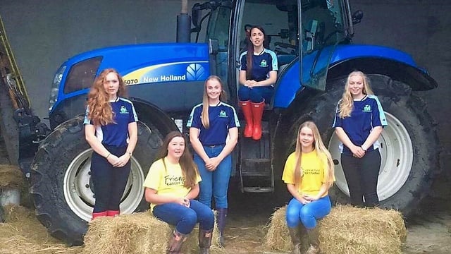 Meet the Young Farmers' girls chopping their locks for children's wigs