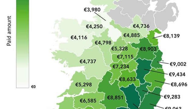 Map: Who pocketed close to €10,000 in BPS advance payments?