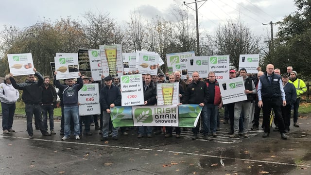 Grain growers to demonstrate outside Guinness again