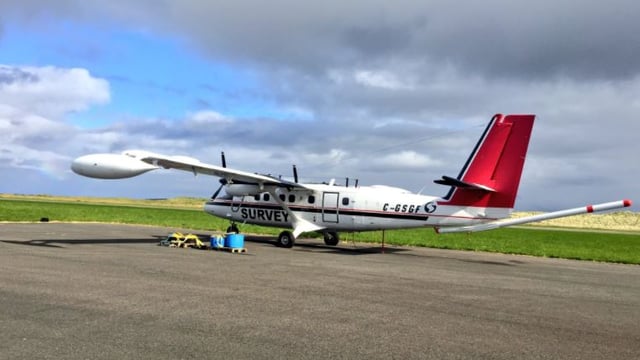 Over 46,000km of flying sees 'major' airborne survey reach halfway stage