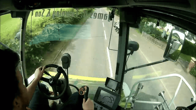 'Large Vehicle Alert System': The answer for combine and forager drivers?
