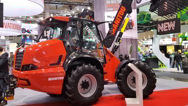 Pics: Up close with Manitou’s new, pivot-steer telehandler