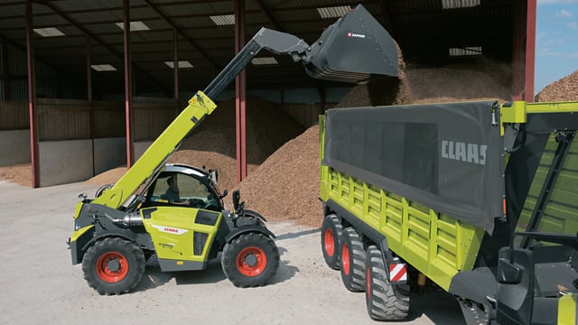 Pics: Check out this new 'Claas' telehandler - courtesy of Liebherr