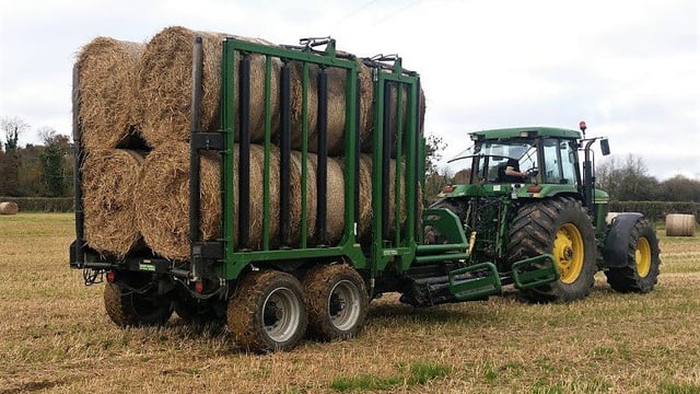 Disease for design: A Kilkenny man and his 'clever' bale collecting trailer