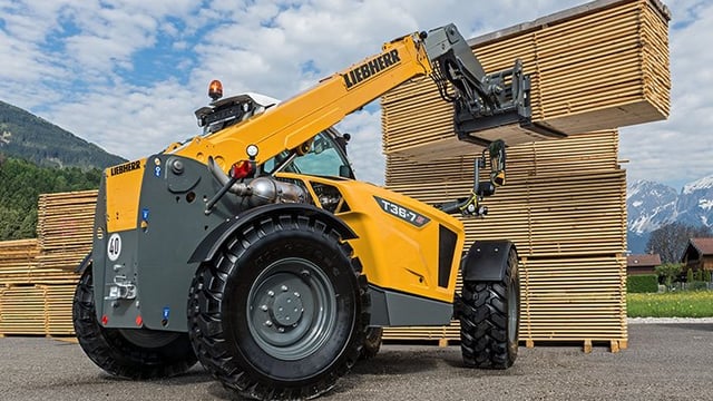 Latest Liebherr telehandlers to get a 'Claas' makeover?