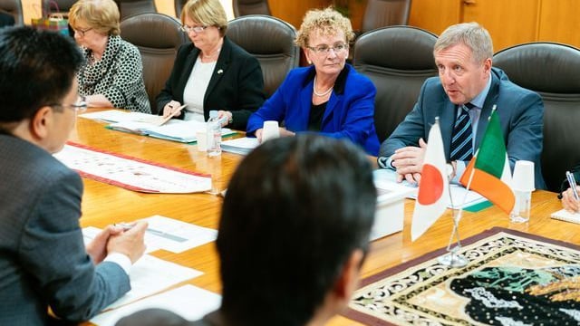 Pics: Creed holds 'high-level' talks in Japan, as aim 'to crack' south-east Asia gets underway