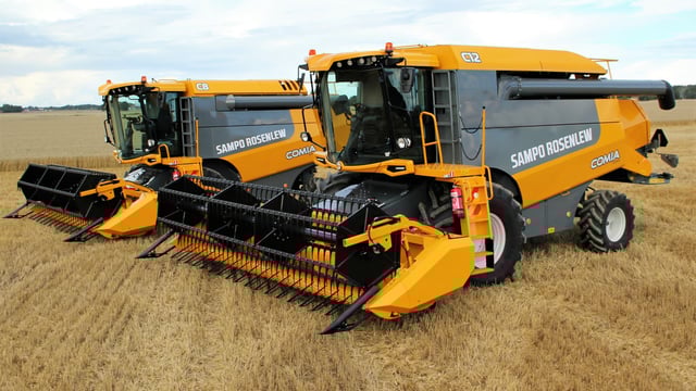 First look: Finnish firm revamps its combine harvesters