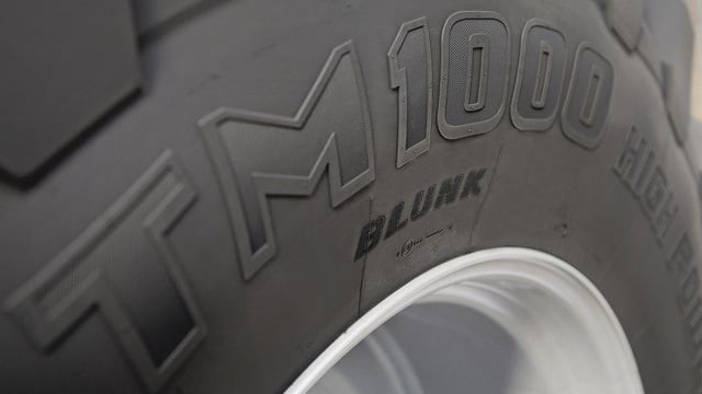 Why not personalise your tractor tyre - with your own name or logo?