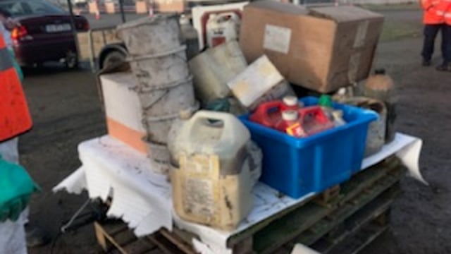 Lorry full of 'vet meds' collected at Listowel waste collection
