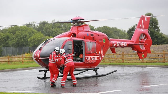 Father and son hospitalised following slurry accident