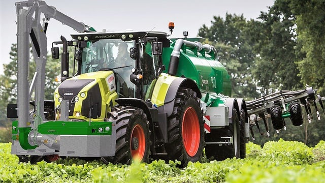 Heavy-duty, front-mounted filler boosts slurry throughput