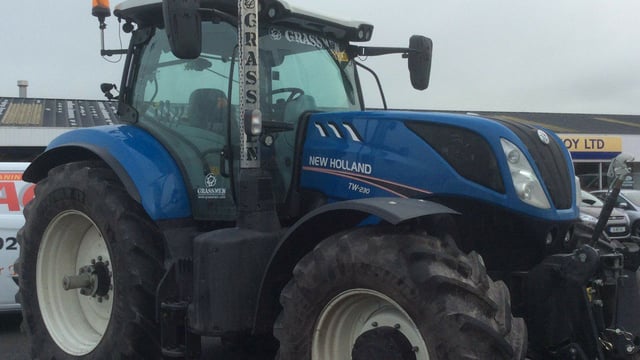 Tractor run fundraisers for Waterford baby in need of liver transplant