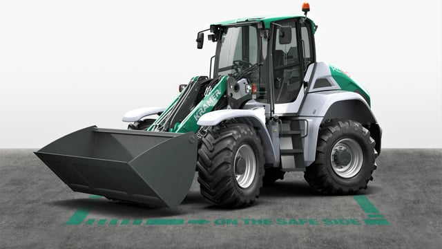 A non-articulated loader: Kramer wheels out its biggest shovel yet