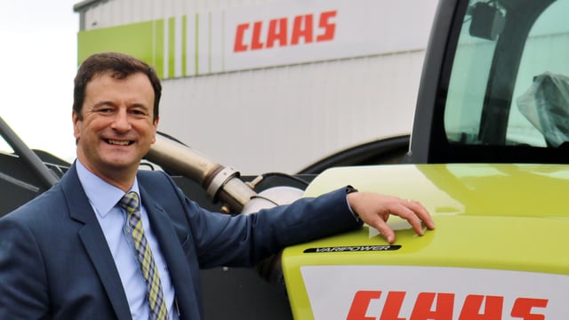 Edenderry man on his way to the top of the 'Claas'