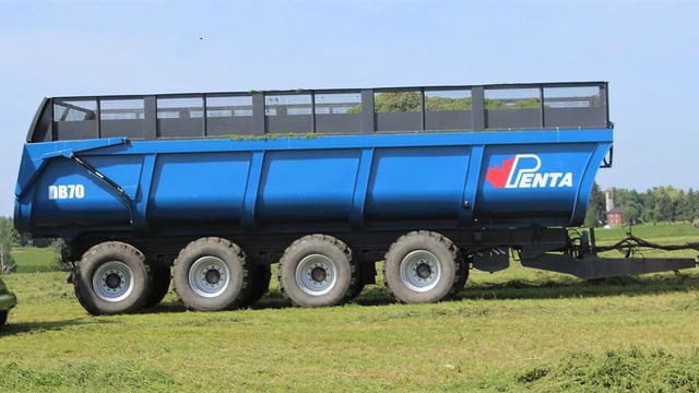 Fancy a 4-axle, all-purpose (dump/silage) trailer?