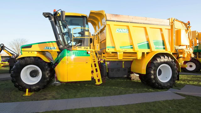 Steady as she goes: Three-tyred Ploeger 'wheels' into the market