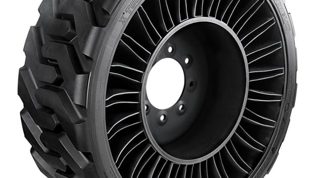 Never get another puncture: Is there a role for 'airless' tyres in farming?