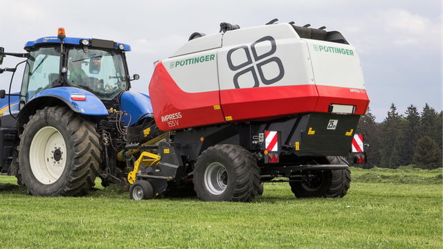 First Pottinger round baler lands in Ireland