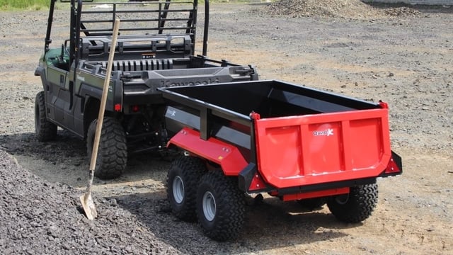 Fancy a pint-sized 'dump trailer' - for your ATV?
