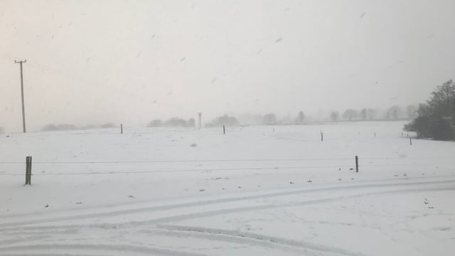 Department warning: Safety is paramount as blizzards land