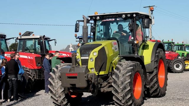 Tractor run aiming to raise funds for Cystic Fibrosis Ireland