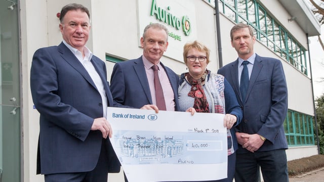 Aurivo raises €40,000 for Acquired Brain Injury Ireland
