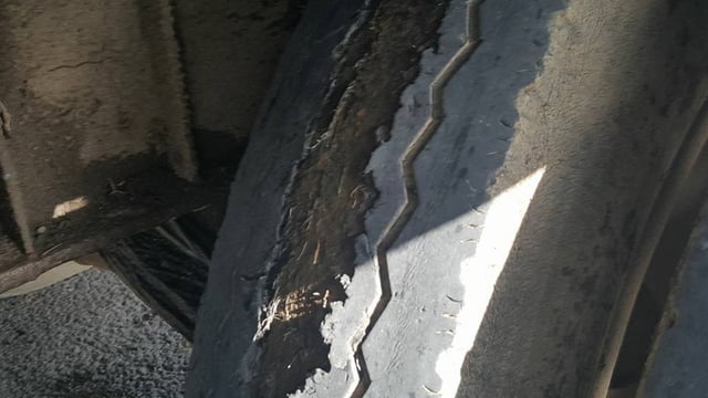 Tractor driver 'treads' on the toes of the law