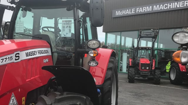 McHale Farm Machinery all prepped for Massey Ferguson open evenings