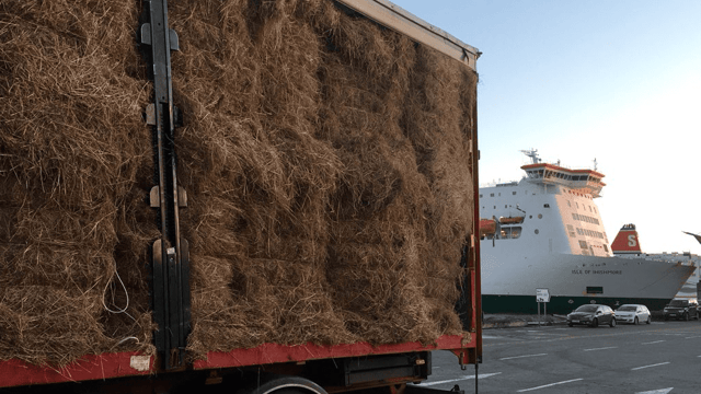 First Dairygold shipment of fodder lands in Wexford