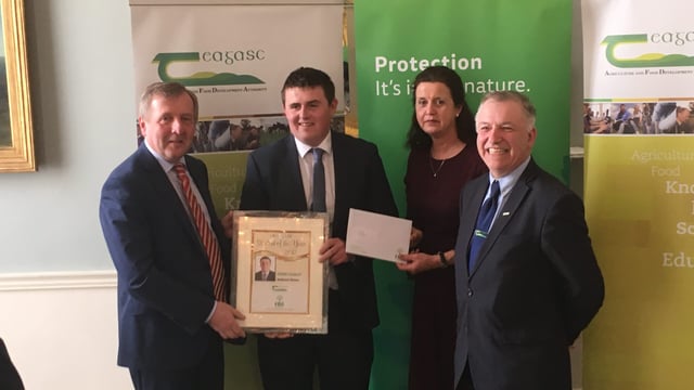 Cork farmer wins Teagasc / FBD Insurance Student of the Year