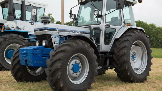 Over £35,000 for a Ford 7810, albeit a very 'special' one
