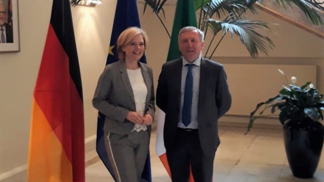 'CAP must be protected': Creed meets German Minister for Agriculture