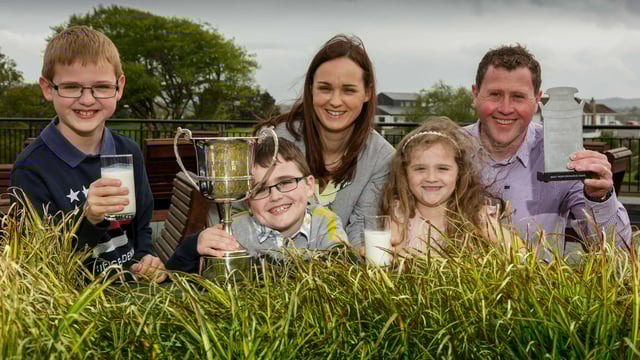 Donegal dairy farmer unveiled as Aurivo Milk Supplier of the Year