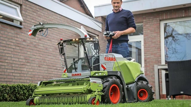 1:5 scale forager has more muscle than most push-lawnmowers
