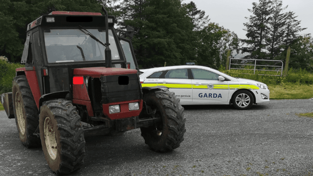 'Licence to till': Disqualified tractor driver busted by 'farmed Gardai'