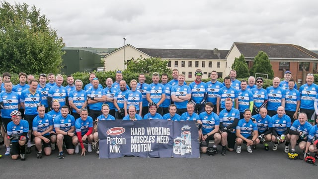 Gear-shifting Glanbia crew completes 300km cycle for charity