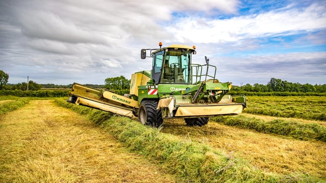 September silage brings activity to the fields