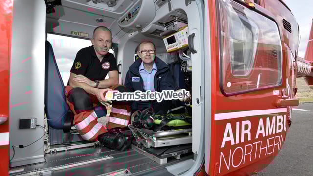 NI's Air Ambulance soars one year on...but how many rescues were farming related?