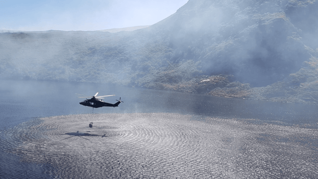 Irish Air Corps called in to assist with NI gorse blaze