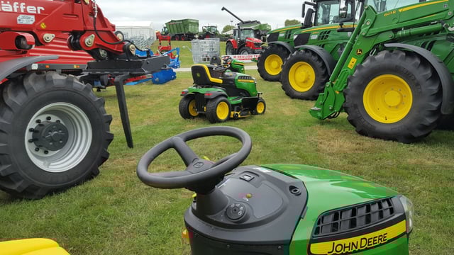 Pics: Machinery polished and ready for Tullamore Show